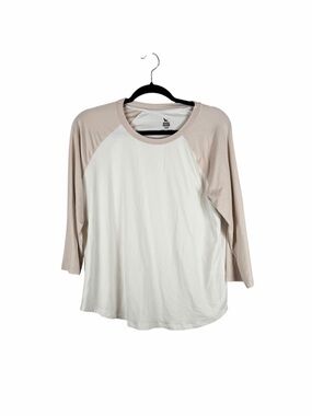 Eddie Bauer Sleep Colorblock Raglan Lounge Top Medium